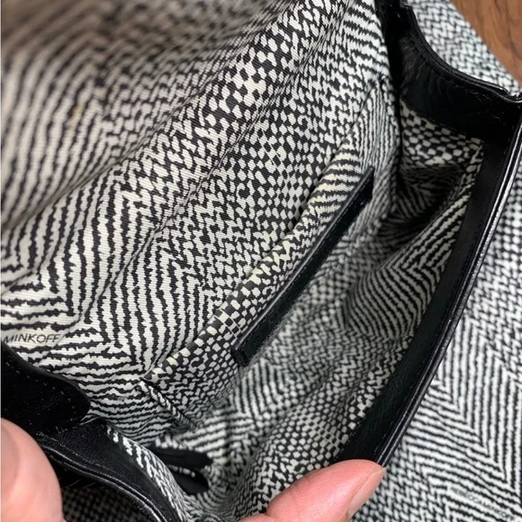 Rebecca Minkoff Mini Black Quilted Leather Crossbody - Picture 5 of 6